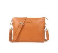 A2Z Club House Black & Tan Vegan Leather Crossbody Sling Bag for Women With Hardware & Spacious Compartments Stylish Bag suitable for College, Shopping & Everyday Essentials, Tan, M, Western