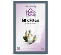 A2Z Contemporary 60x80cm Dark Grey Poster Frame | Eton Wood Frame, Acrylic Front | For Wall Decor, Home & Gift (32x24 in)
