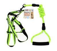 A2Z Dog Collar Harness And Lead Set Reflective Adjustable Walking Set