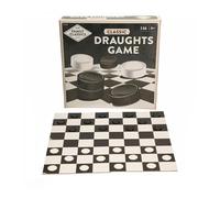 A2Z Family Classics Traditional Draughts Game for Kids and Adults Classic 2 Player Strategy Board Game with Folding Board & Storage Box Game For Kid Adult Boys & Girls Age 6+
