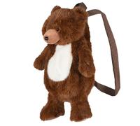 A2Z Girls Boys Teens Bear School Backpack Adjustable Shoulder Straps With Carrying Loop Back to School Rucksack PE Kit Lightweight Comfortable Travel Amazing Animal Bags For Childrens