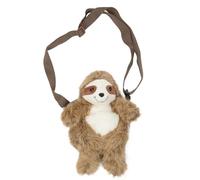 A2Z Girls Teens Ladies Animal Character Mobile Bag Cute Plush Crossbody Cell Phone Bag with Adjustable Strap Panda, Bear, Elephant, Sloth & More Lightweight, Soft & Fun Gift for All Ages