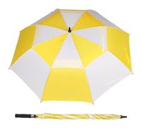 A2Z Golf Umbrella Auto Open 152cm Large Dual Vented Canopy Durable Fiberglass Ribs EVA Soft Grip Handle Windproof Rain Sun UV Protection Double Vent Brolly For Men & Women Golf Outdoor Sports Travel