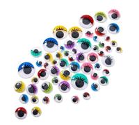 A2Z Googly Wiggle Eyes Craft Pack 50 Pieces Assorted Sizes and Colours Self Adhesive Craft Eyes for Kids Art DIY Scrapbooking Card Making Sewing School Projects