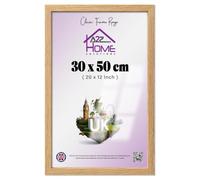 A2Z Home Solutions - Art Gallery Wall Frame (30 X 50 CM) Engineered Wood Finish Picture Frame | For Room Interior 20 X 12 Inch Oak Accent For Home Décor - Ideal For Living Room (Wall Ready Kit)