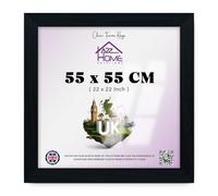A2Z Home Solutions® Black 55x55 cm Poster Frame A1 A2 A3 A4 A5 A6 Panoramic Square Wall Mounted Large Picture Canvas HD Clear Display 30mm Multi Photo Frames Home Office School Use