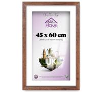 A2Z Home Solutions Classic Poster Frame With 45 X 60 Cm Size And 45 X 30 Cm White Mount For Paintings And Photos Suitable For Modern Living Rooms And Professional Art Spaces 24 X 18 Inch Rustic