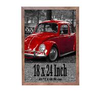 A2Z Home Solutions® Extra Large Poster Frame Rustic 18 x 24 Inch Frame Display 45.72X60.96 cm Huge Maps Flags Landscapes family Photos Prints Pictures With Clear HD Perspex Strong 30x15 MM Moulding