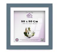 A2Z Home Solutions Large 80 X 80 Cm Display With 70 X 70 Cm White Mount And Crystal Clear Perspex Front For Vertical Or Horizontal Use In Offices And Art Galleries 32 X 32 Inch Dark Grey