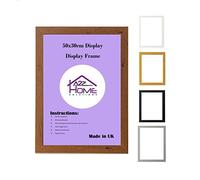 A2Z Home Solutions® Large Wall Picture Frame 50 x 30 cm Frame Landscape & Portrait Panoramic Frame Wall Mount Poster Photo Painting - (Walnut)