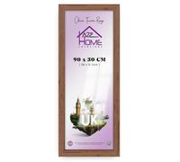 A2Z Home Solutions® Large Wall Picture Frames Walnut Long Frames 30x90 Frame Picture Frames Landscape & Portrait Panoramic Frame For Wall Posters Photos Canvas Gallery Design (Walnut)
