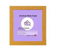 A2Z Home Solutions Square Picture Frames 25x25 Photo Frame For Wall Hanging Photos Canvas Pictures Home Office Décor - Oak, 25x25cm
