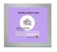 A2Z Home Solutions® Square Picture Frames 30x30cm Photo Frame For Wall Hanging Photos Canvas Pictures Home Office Décor - Silver