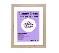 A2Z Home Solutions® Wall Poster Picture Frame With Mount to Hang Portrait or Landscape Art Gallery Beech Photo Frame With White Mount- 45x55 cm Pic Size 35x45 cm