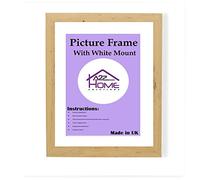 A2Z Home Solutions® Wall Poster Picture Frame With Mount to Hang Portrait or Landscape Art Gallery Pine Photo Frame With White Mount- 45x55 cm Pic Size 35x45 cm