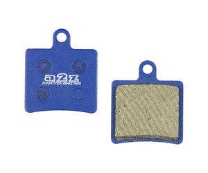 A2Z Hope Mini Organic Disc Pads With Spring Bicycle Bike Blue - 1 Pair