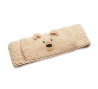 A2Z Hot Water Bottle 1 Litre Plush Wearable Waist Fleece Cover Leak Proof Hot Water Bag for Pain Relief Cosy Nights Belly Hands Back Shoulder - Hot Bottle AZ6040 Cream