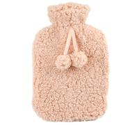 A2Z Hot Water Bottle 2L Teddy Fur - Hot Bottle AZ9230 Peach