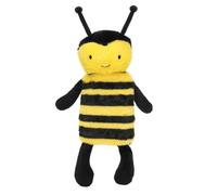 A2Z Hot Water Bottle 750ML 3D Animal Bee Low Pile Plush Fleece Cover Rubber Hot Water Bag for Pain Relief Cosy Nights and Relaxation