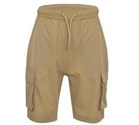 A2Z Kids Boys Cargo Shorts Adjustable Waistband Sports Summer Bottoms Khaki
