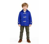 A2Z 4 Kids Kids Girls Boys Plain Royal Duffle Coat Fleece Long Sleeves Jacket Age 7-13 Years Royal Blue 7-8 Years