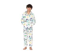 A2Z Kids Level Up Print Onesie Pyjama Sets - E.Soft 930 Level Up Cream._7-8