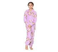 A2Z Kids Sloth Print Onesie Pyjama Sets for Boys and Girls - E.Soft 926 Sloth Lilac._2-3