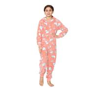 A2Z Kids Unicorn Print Onesie Pyjama Sets - E.Soft 931 Unicorn Peach._5-6