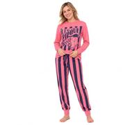 A2Z Ladies Cute 2 Piece Pyjama Set Loungewear Soft Cotton PJS Long Sleeve Top and Bottoms for Women Family Matching PJS Lounge Wear S-4XL