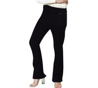 A2Z Ladies Denim Jeans Comfort Stretch Flared - JeansJN36 Jet Black 12