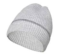 A2Z Ladies Hat Ribbed Brushed Bobble Knitted Beanies Thermal - Hat LH1167 Grey One Size