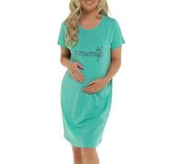 A2Z Ladies Mumlife Maternity Nightie - Nightie AZ3161 Mint 8-10