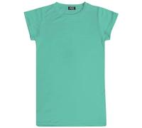 A2Z Ladies Night Dress Nightgown Sleepwear Nightie Short - Nightie PL Aqua 2XL