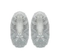 A2Z Ladies Slipper Bow Fluffy Socks Sherpa Lined Cosy Winter Footwear