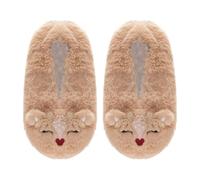 A2Z Ladies Socks Cozy Stylish Animal Novelty Slippers Fluffy Socks Comfortable - Socks LS1261 Reindeer M-L