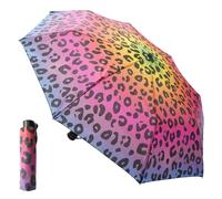 A2Z Ladies Supermini Umbrella Ultra Waterproof Wind Resist Sun Protect Compact|Soft Gip|Dogtooth | Black Daisy | Leaf Print |Lightweight | Portable Sheds |Heavy Rainfall Streets Travel Canopy Brolly
