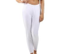 A2Z Ladies Thermal Pants Long Jane Underwear Bottom Warm Winter - Ladies Thm L.Jane 2363 White 18-20