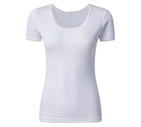 A2Z Ladies Thermal Vests Short Sleeve Vest T Shirt Top 0.75 Tog - Ladies Thm Vest 158 White 14-16