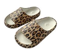 A2Z Matching Mum Daughter Sliders Soft EVA Non Slip Shower Pool Slippers - Slider 1308 Leopard 7/8 UK