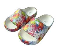 A2Z Matching Mum Daughter Sliders Soft EVA Non Slip Shower Pool Slippers - Slider 1308 Splash 3/4 UK