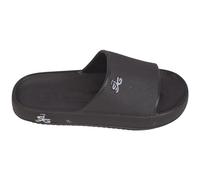 A2Z Men Open Toe Slip-on Slippers Chunky Sole Beach Walking - Slider Men AZ32001 Black 7 UK