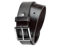 A2Z Mens Belts 100% Pure Leather Alloy Pin Buckle - Belt MB110 Brown XL