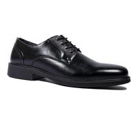 A2Z Mens Black Oxford Patent PU Leather Boot Senior Boys Shoes Lace Up Fastening - Shoes AZ319790104 Black 7 UK
