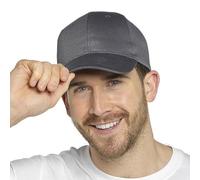 A2Z Mens Plain Baseball Cap Breathable - Baseball Cap AZ4547 Charcoal