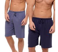 A2Z Mens Shorts Pack of 2 Knitted Jersey Cotton Mix Beach Summer Casual Short - Shorts 565 3 Pack L