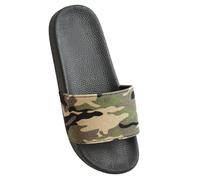 A2Z Mens Summer Pool Sliders - Sliders Men AZ32259 Camo Khaki 12