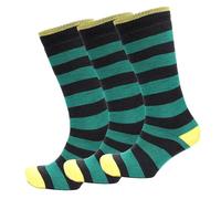 A2Z Mens Welly Wellington Boot - Socks MEN AZ2611Green 3 Pack 7-11