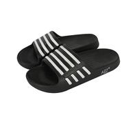 A2Z Mens Womens Boys Girls EVA Sliders Soft Lightweight Pool Slides Non Slip - Slider 1306 Black 3 UK