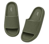 A2Z Mens Womens Boys Girls Summer Slip Ons Holiday Resort Deck Mules | Textured Grip Sole Foam Recovery Bathroom Garden Leisure Essentials