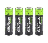 A2Z NiMH Rechargeable AccuDigital Battery 1300mAh Rechargeable Batteries Lasts Long AA Size Battries Pack of 4 Low Self Discharge Battery for Torches Remote Controls Radios Toys and Torches